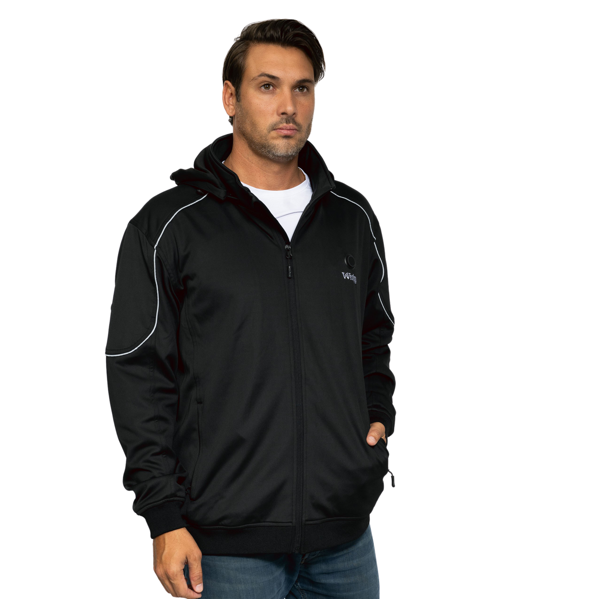 Men's Soft Shell Heated Track Jacket
