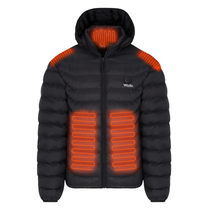 Men's upgraded heated jacket 7.4V
