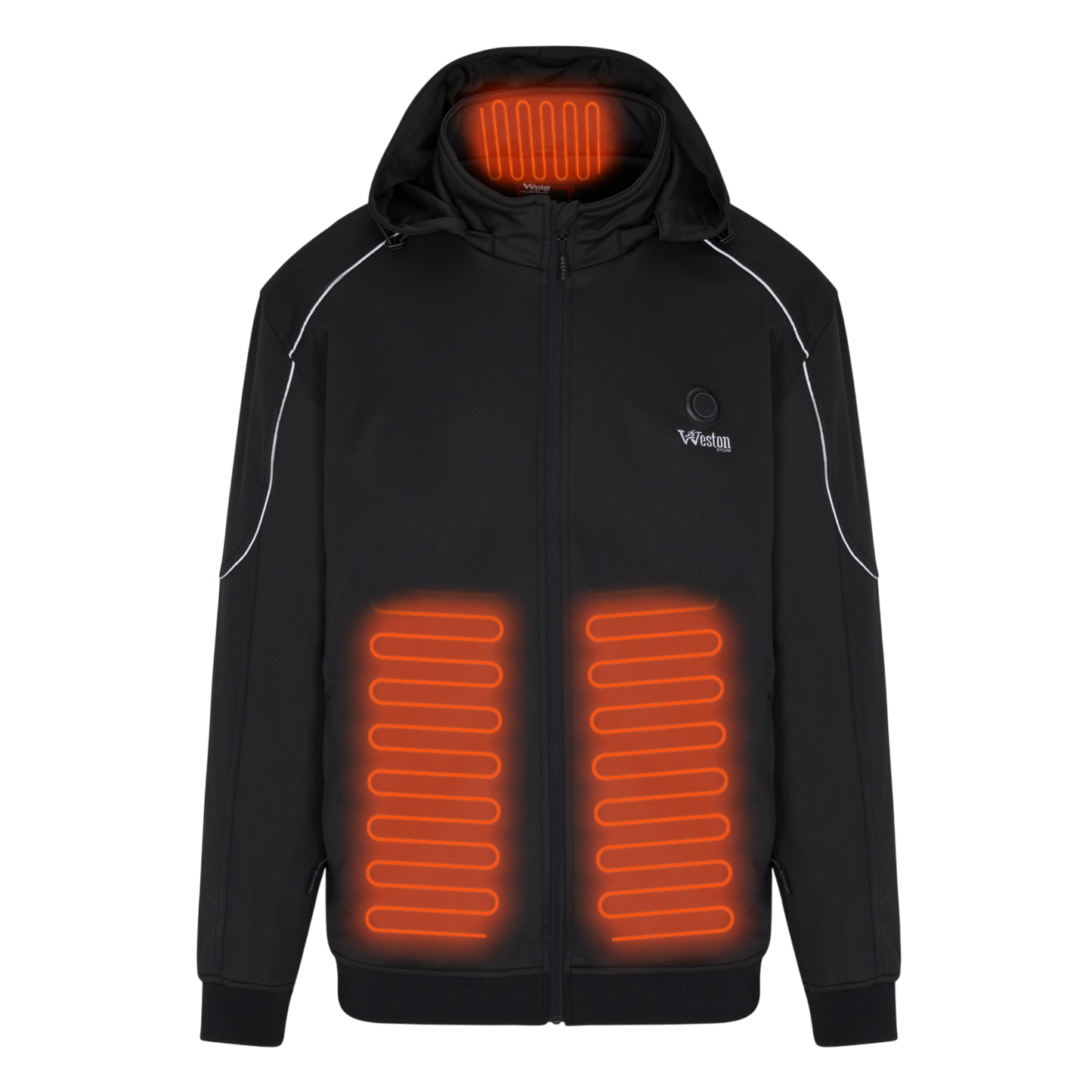 Men's Soft Shell Heated Track Jacket