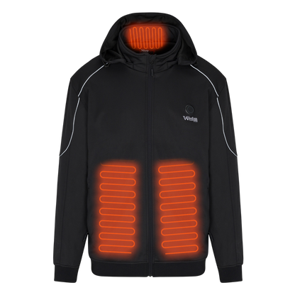 Men's Soft Shell Heated Track Jacket