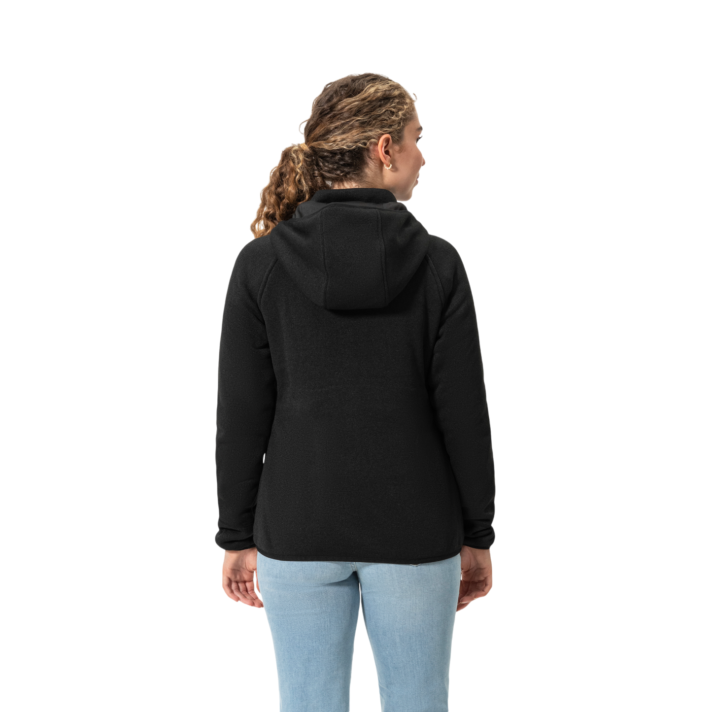 Women's Fleece Heated Jacket with Hood