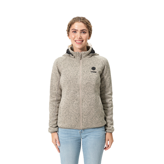 Women's Fleece Heated Jacket with Hood