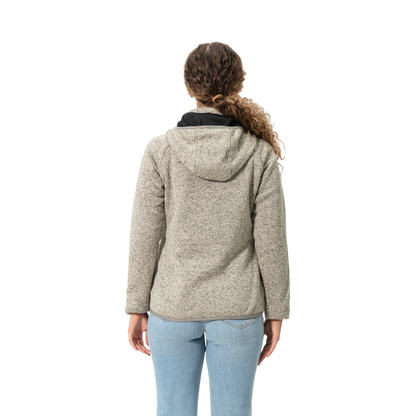 Women's Fleece Heated Jacket with Hood